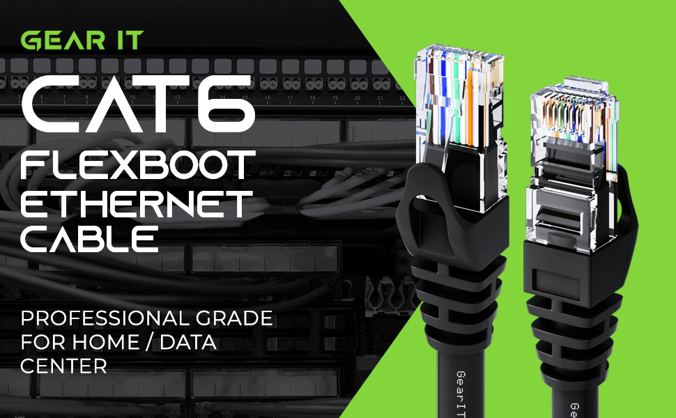 cat6 cat 6 ethernet network networking lan rj45 cable cords for it manager professional home