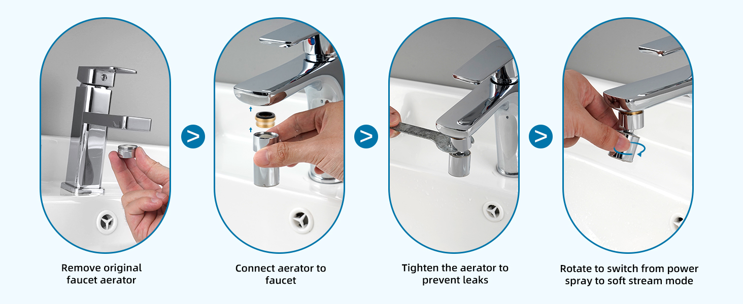 Faucet aerator