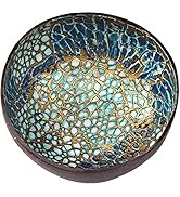 Coconut Acai Bowls - Heart Decorative Wooden Bowl, Natural Wooden Candy Dish, Key Bowl Holder for...