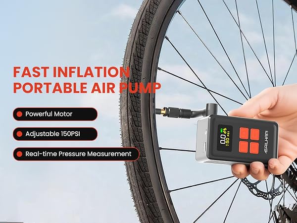 electric mini bike pump