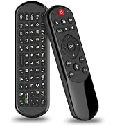 iPazzPort Universal TV Air Mouse Keyboard, Bluetooth & 2.4G, Voice Input for Smart TV/Android Box...