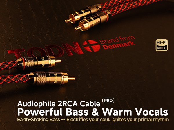 power bass rca cable