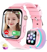 4G Kids Smart Watch Phone GPS, Smartwatch for Boys Girls Ages 4-12 Years with Video Call Chat Cla...