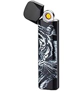 YOZWOO Mini Plasma Arc Lighter Electric Lighter Rechargeable USB Lighter Windproof Flameless Tung...