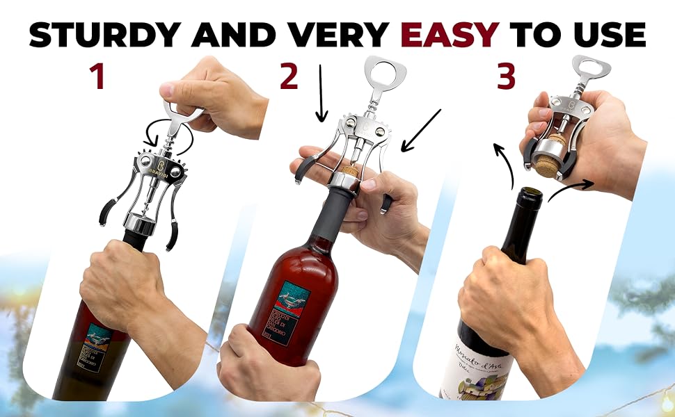 Wine Opener - Sturdy and very easu to use