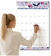 SUNEE 2026-2027 Wall Calendar Large 22.75"x15.5", 21 Month July Calendar (Ends March 2028), Verti...