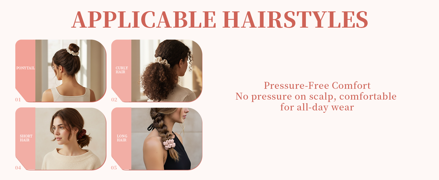hair ties for thick hair
