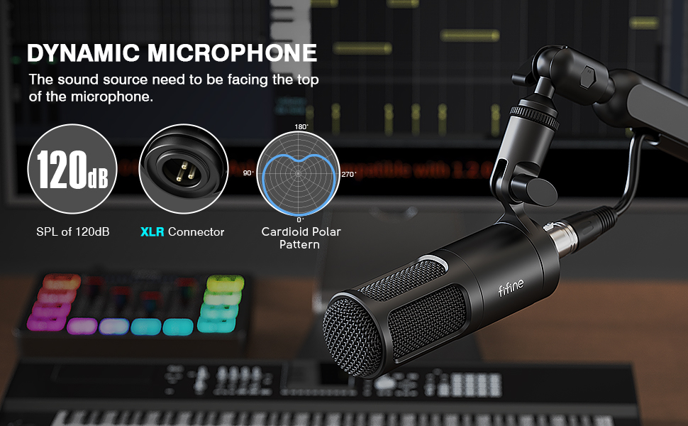 XLR microphone