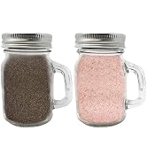 Himalayan Chef Salt and Pepper Shaker Set, Empty jar Only