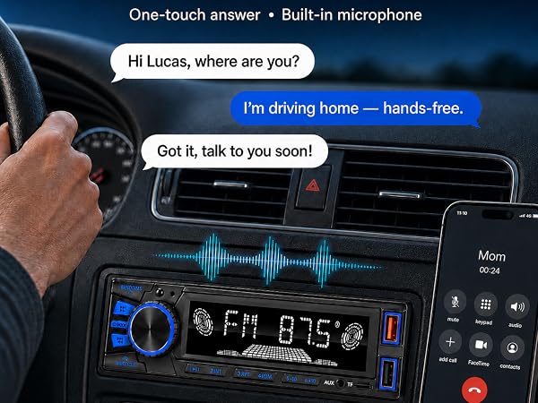 car stereo bluetooth