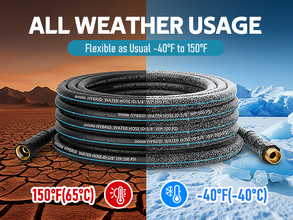 garden hose 25 ft outdoor