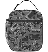WOEMOZAP Game Insulated Lunch Box,Video Game Controller Kids Lunch Bag For Boys,Reusable Portable...