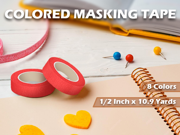 Colored Masking Tape