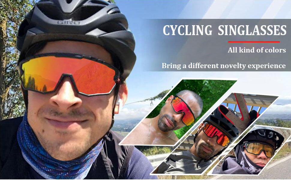Cycling glasses polarized
