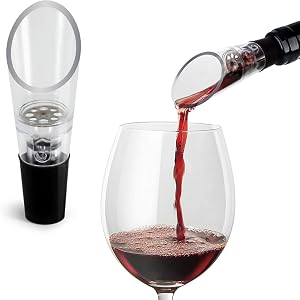 Wine aerator pourer