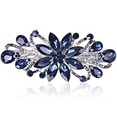 Sankuwen Flower Luxury Jewelry Design Hairpin Rhinestone Hair Barrette Clip,Also Perfect Mother's...