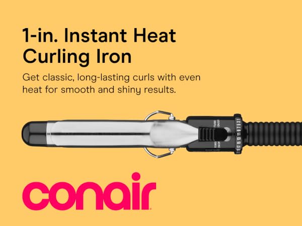1-in. Instant Heat Curling Iron