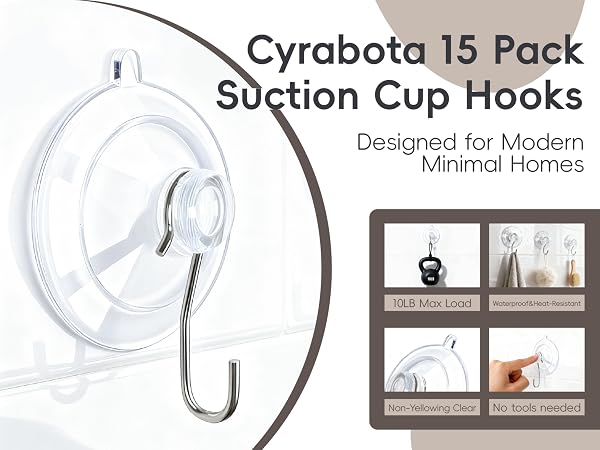 suction cup hooks
