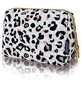 Aosbos Small Makeup Pouch Travel Size Makeup Bag Cosmetic Travel Bag for Women Cosmetic Pouch Cos...