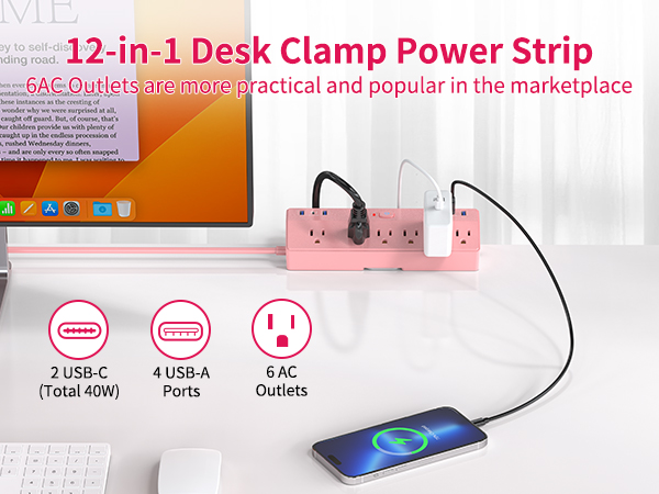 desk power strip