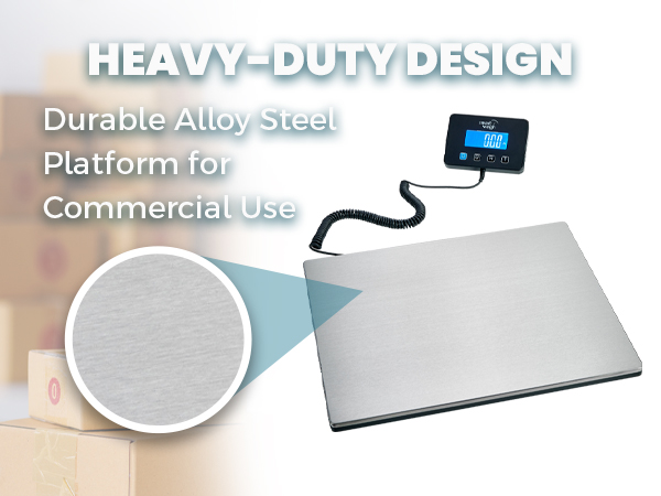 Heavy duty design, stainless steel platform for commercial use