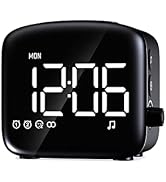 Easysleep Digital Wake Up Alarm Clock with Big LED Display 27 Soothing Sounds Lound Sunrise Clock...