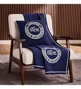 Lacoste 50" x 70" Sportswear Throw Blanket – Ultra Soft Cozy & Comfy Sweatshirt Knit, Premium Cot...