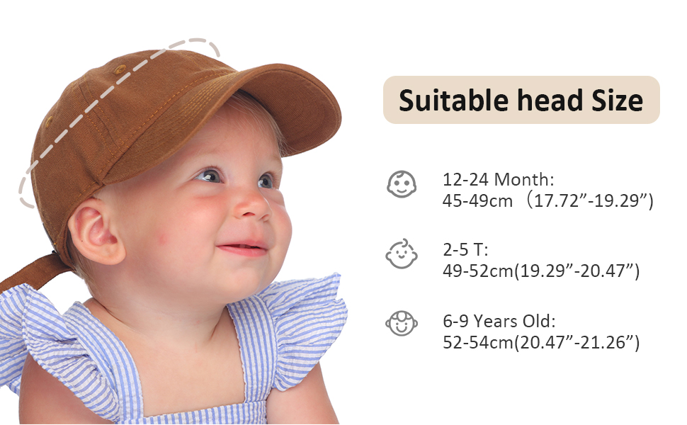 baby baseball hat