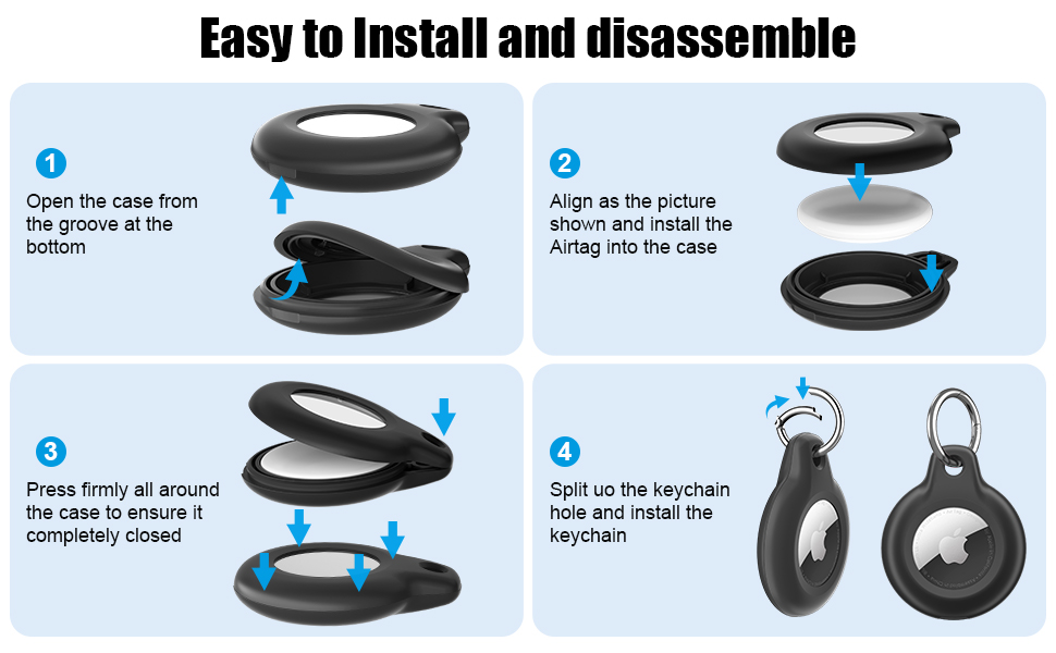 airtag keychain
