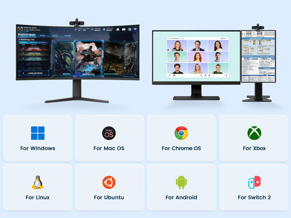 web camera with microphone for desktop