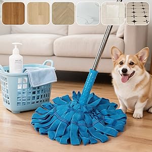 Self-Wringing Twist Mop