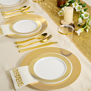 disposable dinnerare set