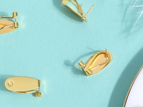 earring post clip