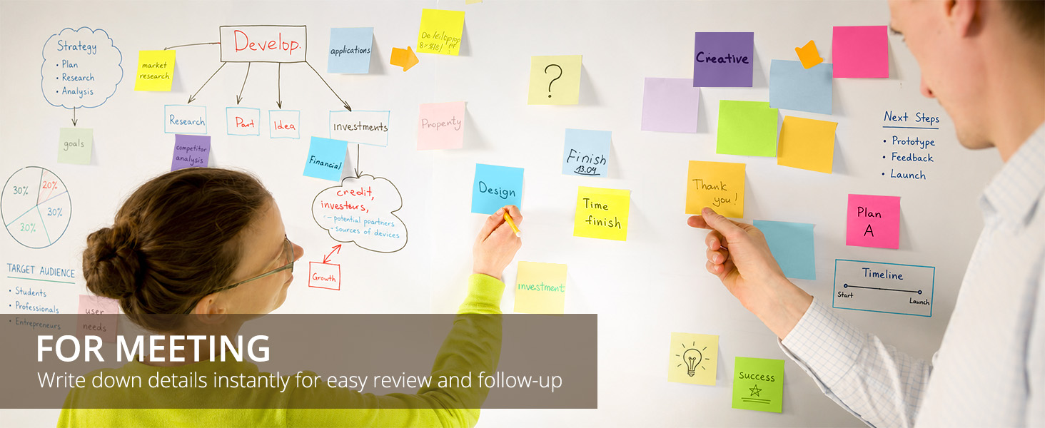 sticky notes