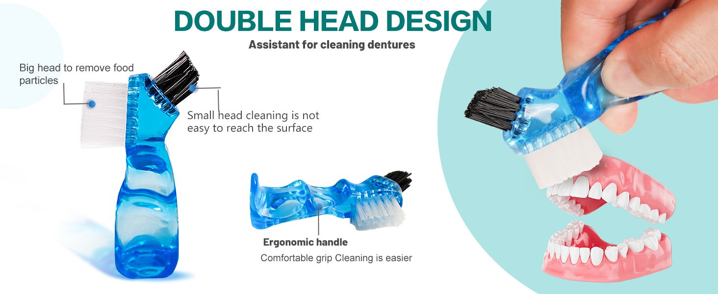 double head hard brush