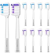 YMPBO Toothbrush Heads Compatible with Laifen Electric Toothbrush, Replacement Brush Head Refill,...
