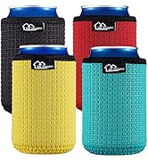 WKieason 12oz Standard Can Sleeves Insulators Sleeves Standard Can Covers 12OZ Beer Bottle Sleeve...