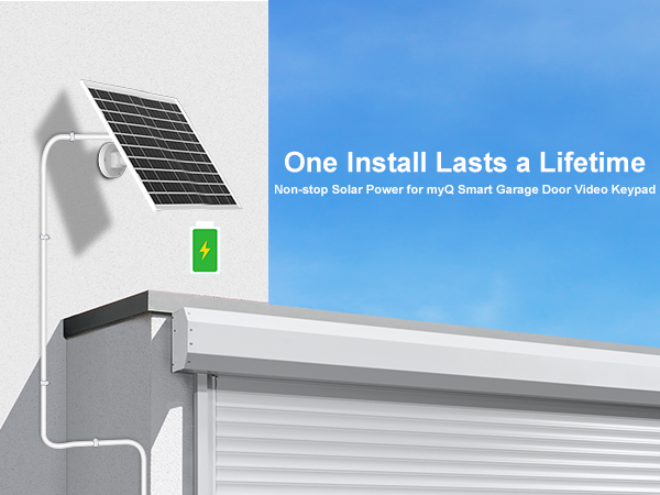 myQ Smart Garage Door Video Keypad