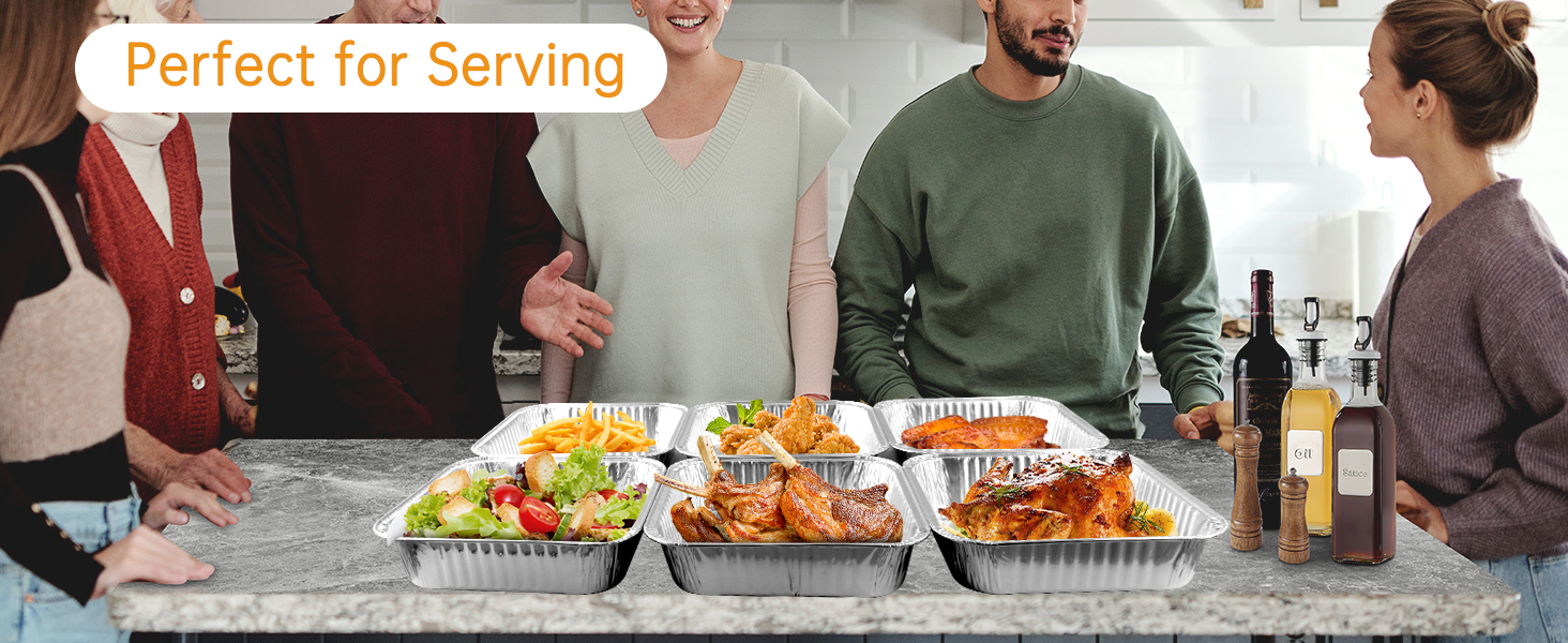 8 inch square baking pan heavy duty aluminum pans foil pans disposable cooking pans
