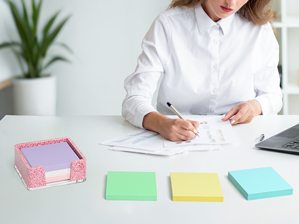 post it notes holder for desk cute