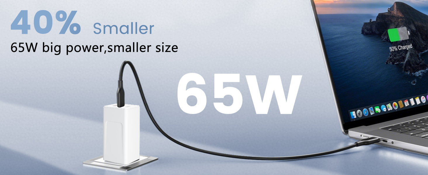 65w usb c charger