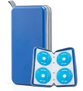 alavisxf xx CD Holder, 72 Capacity Hard Plastic Storage Case for Car | CD DVD Case, Portable Hand...