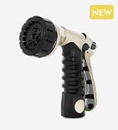 RESTMO Garden Hose Nozzle, Heavy Duty Metal Water Hose Nozzle, Hose Sprayer Nozzle with 7 Adjusta...