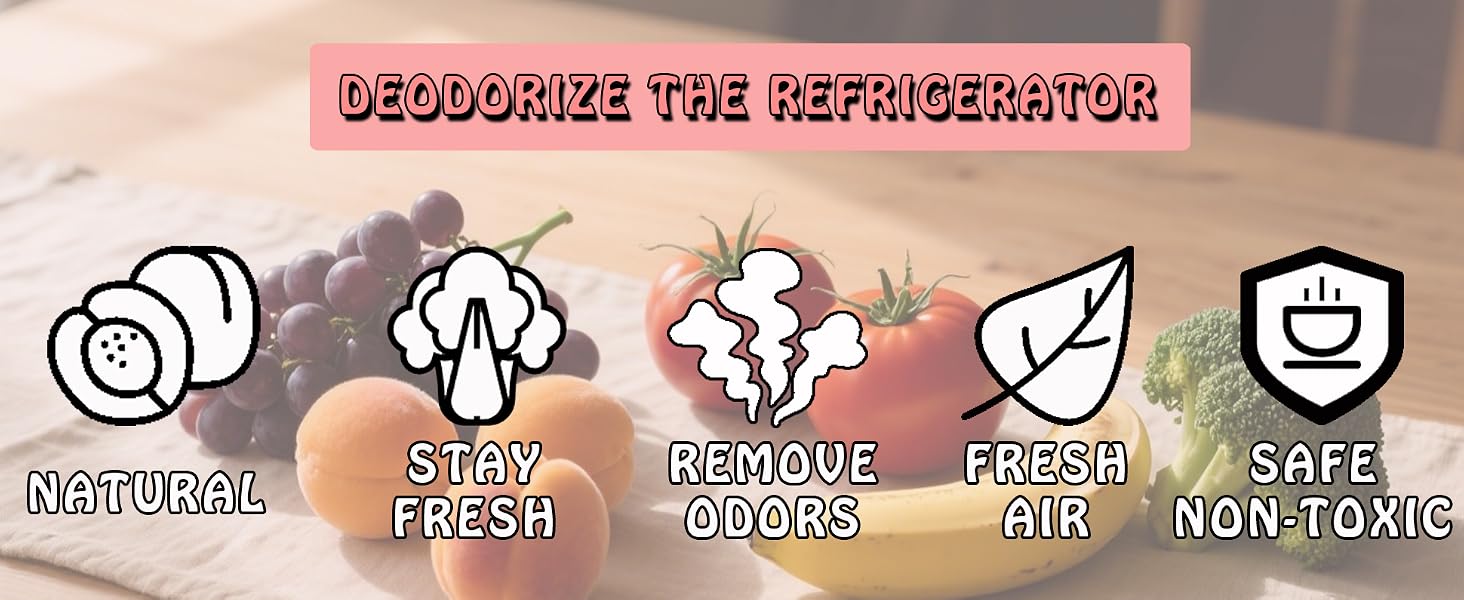 Deodorize the refrigerator