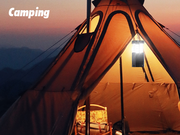 camping lantern battery and solar