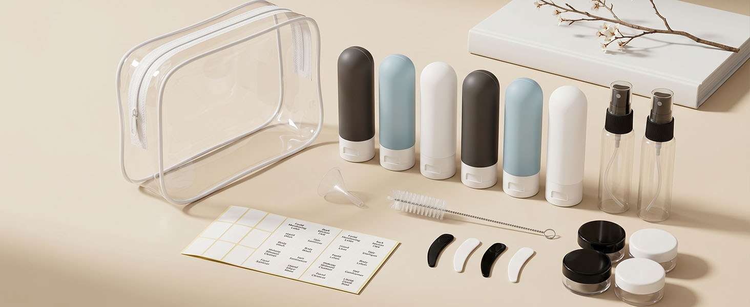 travel bottles kit