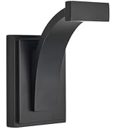 TUNNY Towel Hooks Bathroom - 5 Pack Matte Black Single Coat Hook Robe Hooks Decorative Wall Hooks...
