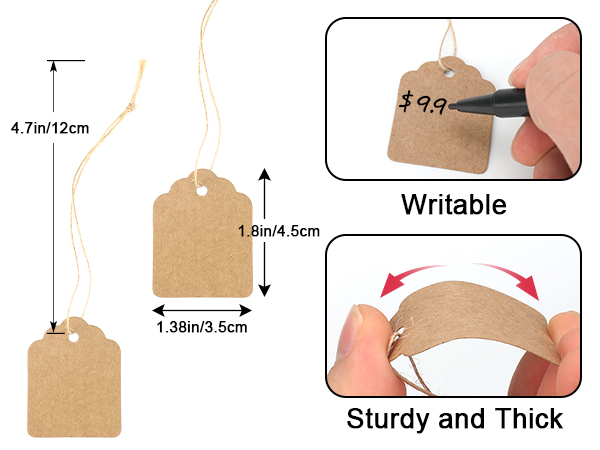 Premium Kraft Paper Hangtags