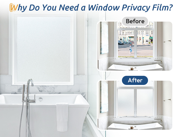 bathroom window privacy film