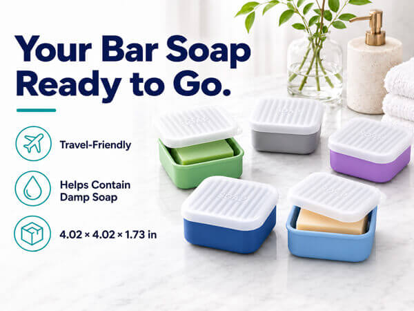 square travel soap case